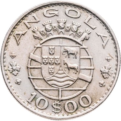 купить Ангола 10 эскудо (escudos) 1970