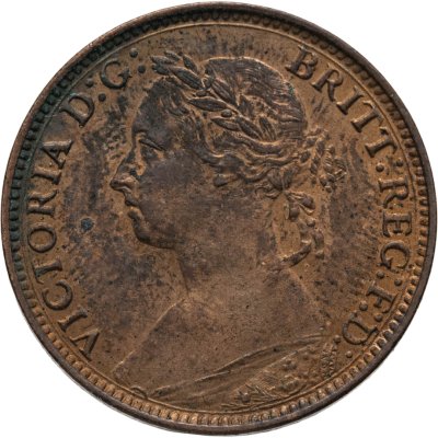 купить Великобритания 1 фартинг (farthing) 1881