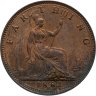 Купить Великобритания 1 фартинг (farthing) 1881