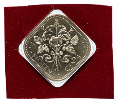 купить Багамы 50 центов (cents) 1977
