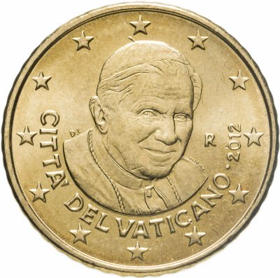 купить Ватикан 50 центов 2012