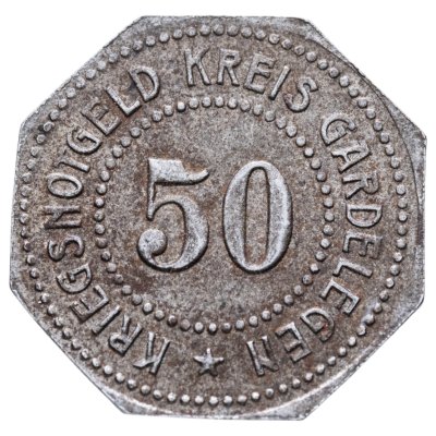 купить Германия, Гарделеген 50 пфеннигов 1914-1924