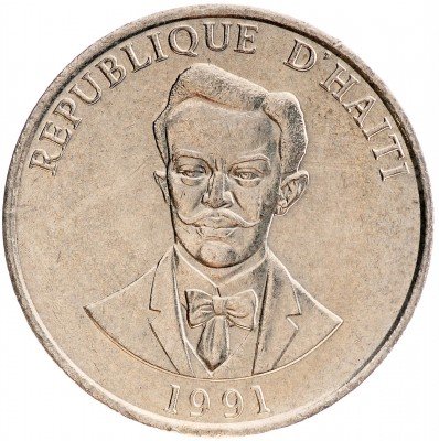 купить 20 сантимов 1991 Гаити