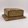 Купить Сигаретница настольная, выполненная в технике хатам, дерево, инкрустация перламутром, Азия, 1950-1970 гг.