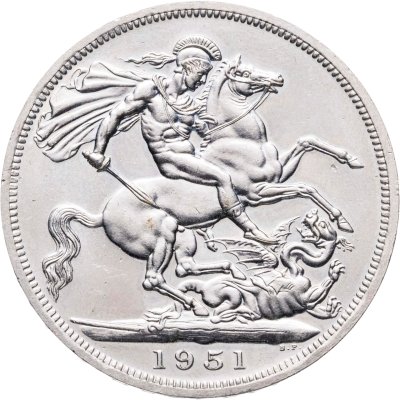 купить Великобритания 5 шиллингов 1951 Британский фестиваль 1951 года