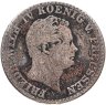 Купить Германия, Пруссия 2 1/2 серебряных гроша 1851