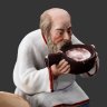 Купить Статуэтка "Крестьянин пьющий воду из ковша", бисквит, роспись, Фарфоровая фабрика Гарднера, Российская империя, 1880-1890 гг.