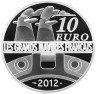 Купить Франция 10 евро 2012 "Пассажирский лайнер Франция", без футляра и сертификата