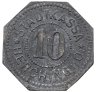 Купить Германия, Берхинг 10 пфеннигов 1917