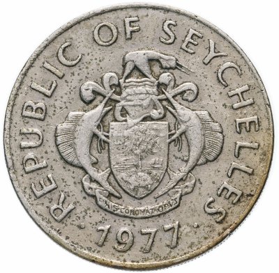 купить Сейшелы 1 рупия (rupee) 1977