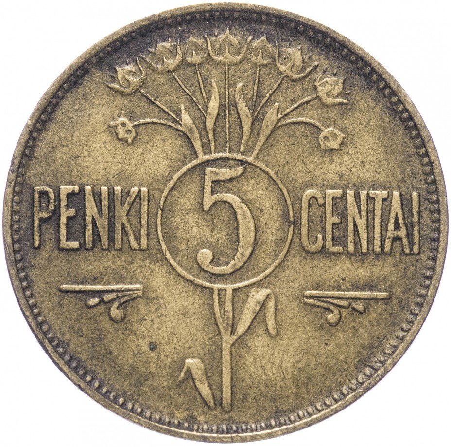 купить Литва 5 центов 1925