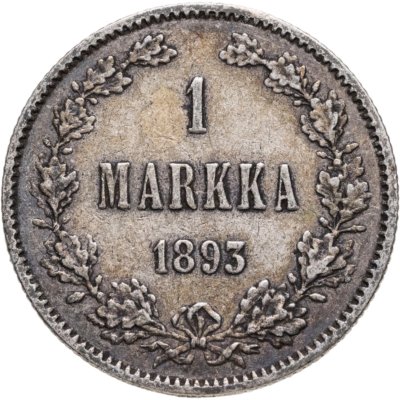 купить 1 марка 1893 L Российская Финляндия