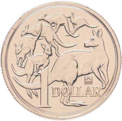 купить Австралия 1 доллар 2026 "Кенгуру privy mark WMF Berlin" UNC, в блистере
