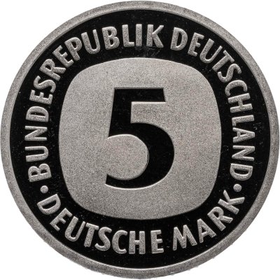купить Германия 5 марок 1995 J знак монетного двора: "J" - Гамбург