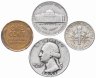 Купить США комплект из 4 монет от 1 до 25 центов 1930-1964 гг.