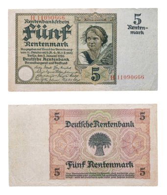 купить Германия 5 марок 1926 серия H