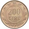 Купить Италия 200 лир (lire) 1978