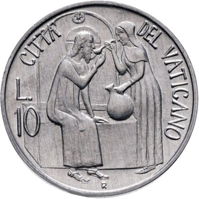 купить Ватикан 10 лир (lire) 1981