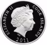 Купить Острова Кука 10 долларов 2011 "Лунный календарь - Год кролика"