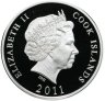 Купить Острова Кука 10 долларов 2011 "Лунный календарь - Год кролика"