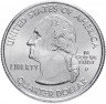 Купить США 1/4 доллара (квотер, 25 центов) 2002 P "Штат Миссисипи"