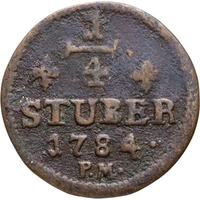 купить Юлих-Берг ¼ штюбера 1784