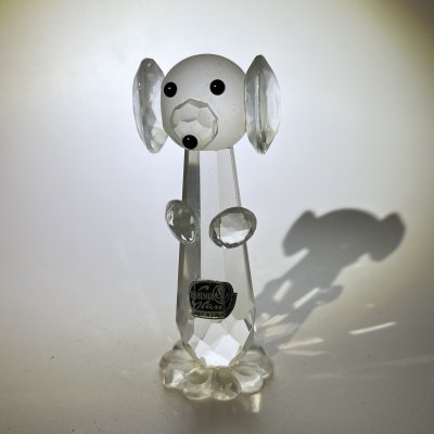 купить Статуэтка "Такса", стекло, Bohemia Crystal (Bohemia Glass), Чехословакия, 1970-1990 гг.