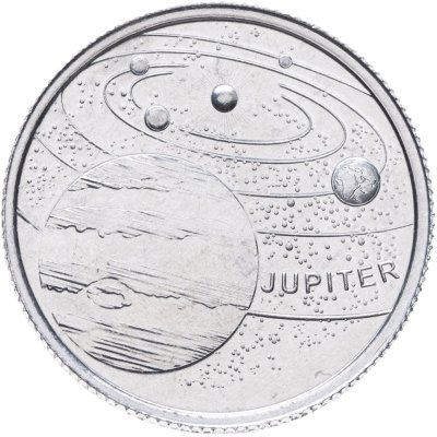 купить Турция 1 куруш 2022 Планеты Солнечной системы - Юпитер