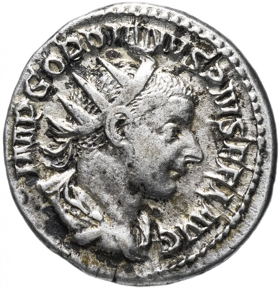 купить Римская Империя Гордиан III 238-244гг антониниан (реверс: Летиция с венком и скипетром)