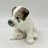 Купить Статуэтка "Щенок", скульптор Е.М. Гуревич, фаянс, роспись, Конаковский фаянсовый завод им. М.И. Калинина (ЗиК Конаково), СССР, 1952-1958 гг.