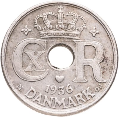 купить Дания 10 эре (ore) 1936