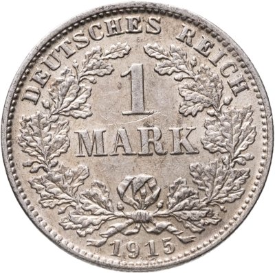 купить Германия 1 марка 1915, Знак монетного двора: "D" - Мюнхен