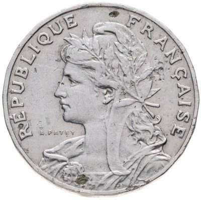 купить Франция 25 сантимов (centimes) 1905