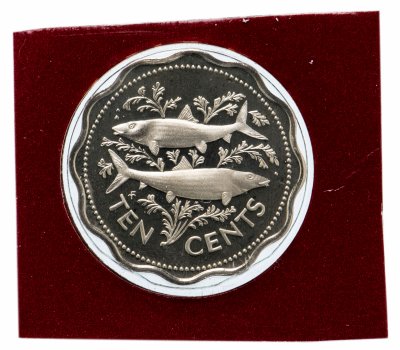 купить Багамы 10 центов (cents) 1977