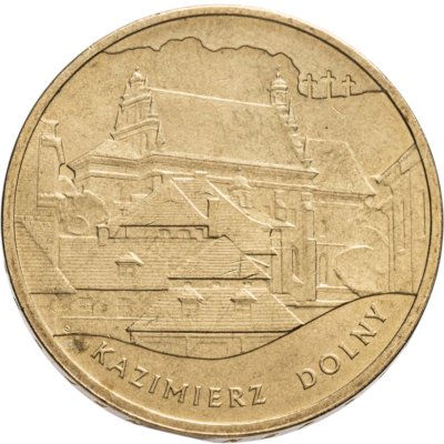 купить Польша 2 злотых 2008 "Памятники Польши - Казимеж-Дольны"