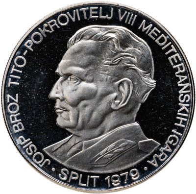 купить Югославия 400 динаров (динара, dinara) 1978 VIII Средиземноморские игры