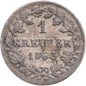 Купить Бавария 1 крейцер 1863