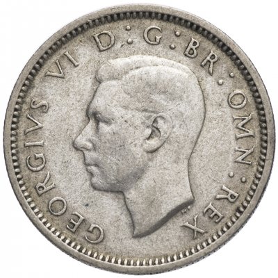 купить Великобритания 6 пенсов 1944