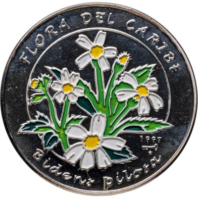 купить Куба 10 песо (peso) 1997 Флора - Череда волосистая