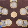 Купить Набор монет 10 рублей 2009 серии "Российская Федерация"  5 выпуск I (5 монет + жетон, в буклете) ГОЗНАК