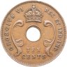 Купить Британская Восточная Африка 10 центов (cents) 1945