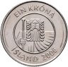 Купить Исландия 1 крона 2006