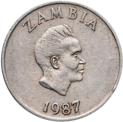 купить Замбия 10 нгве (ngwee) 1987