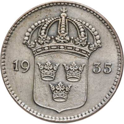 купить Швеция 10 эре (ore) 1935