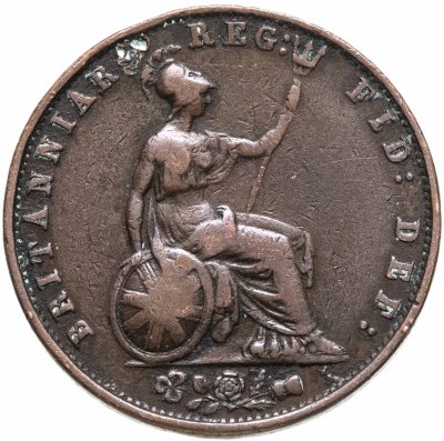 купить Великобритания 1 пенни (penny) 1858