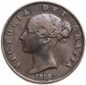 Купить Великобритания 1 пенни (penny) 1858