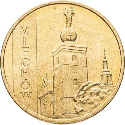 купить Польша 2 злотых 2010 "Город Мехув (Miechow)"