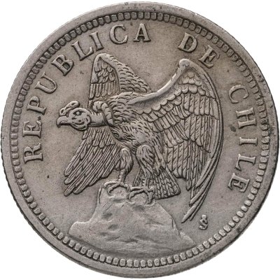 купить Чили 1 песо (peso) 1933