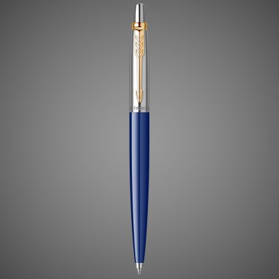 Купить Шариковая ручка Parker Jotter K160, цвет: Blue/GT, стержень: M, цвет чернил: blue, в подарочной упаковке., Металлы: латунь, металл, пластик, 2026 г.