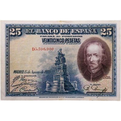 купить Испания 25 песет 1928 (Pick 74.b)